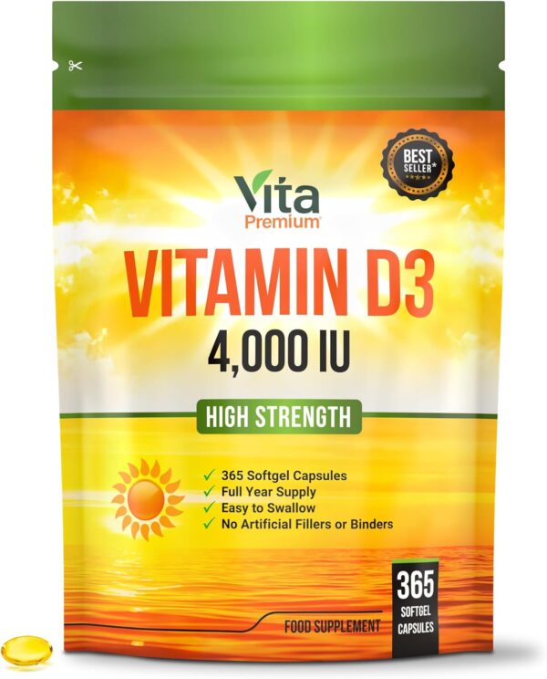 Vitamin D 4,000 IU Softgels
