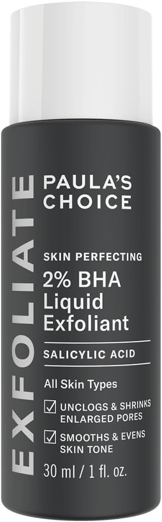 Paula's Choice 2% BHA Liquid Exfoliant – 30ml Salicylic Acid for Blackheads & Pores