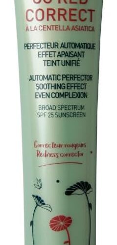 CC Red Correct Cream with Centella Asiatica – Color Correcting Complexion Perfector SPF 25